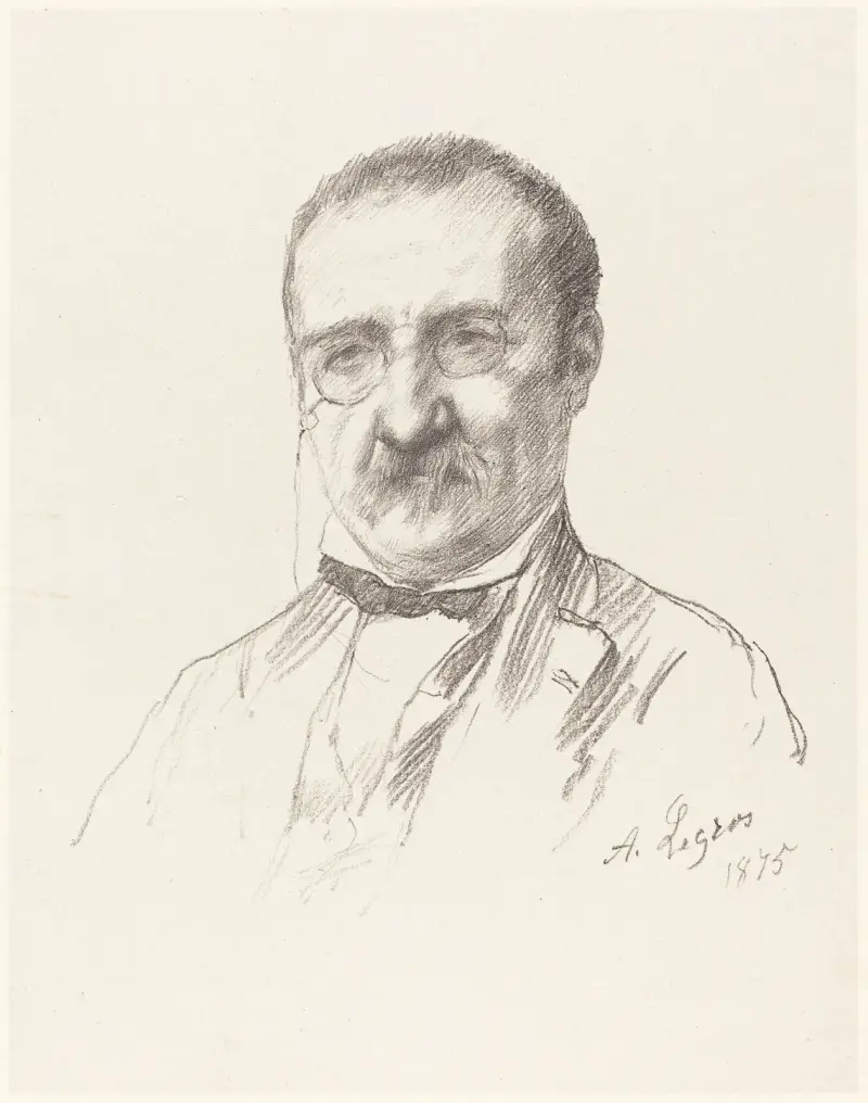 M. Champfleury av Alphonse Legros