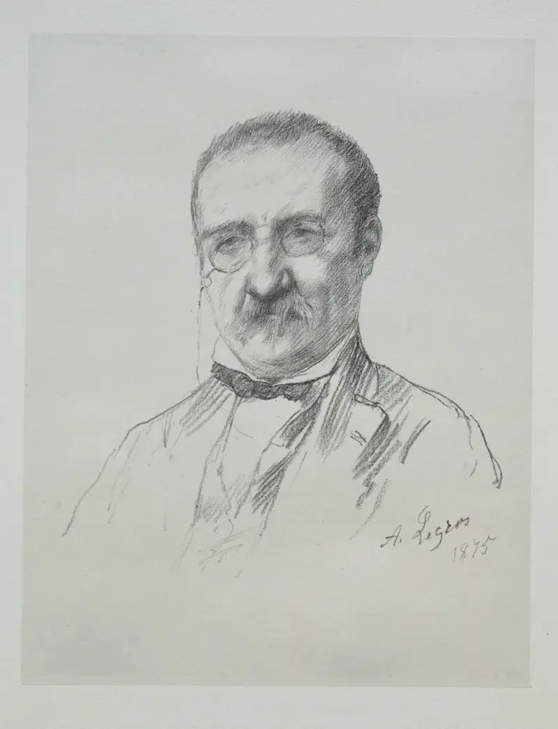 Mr. Champfleury av Alphonse Legros