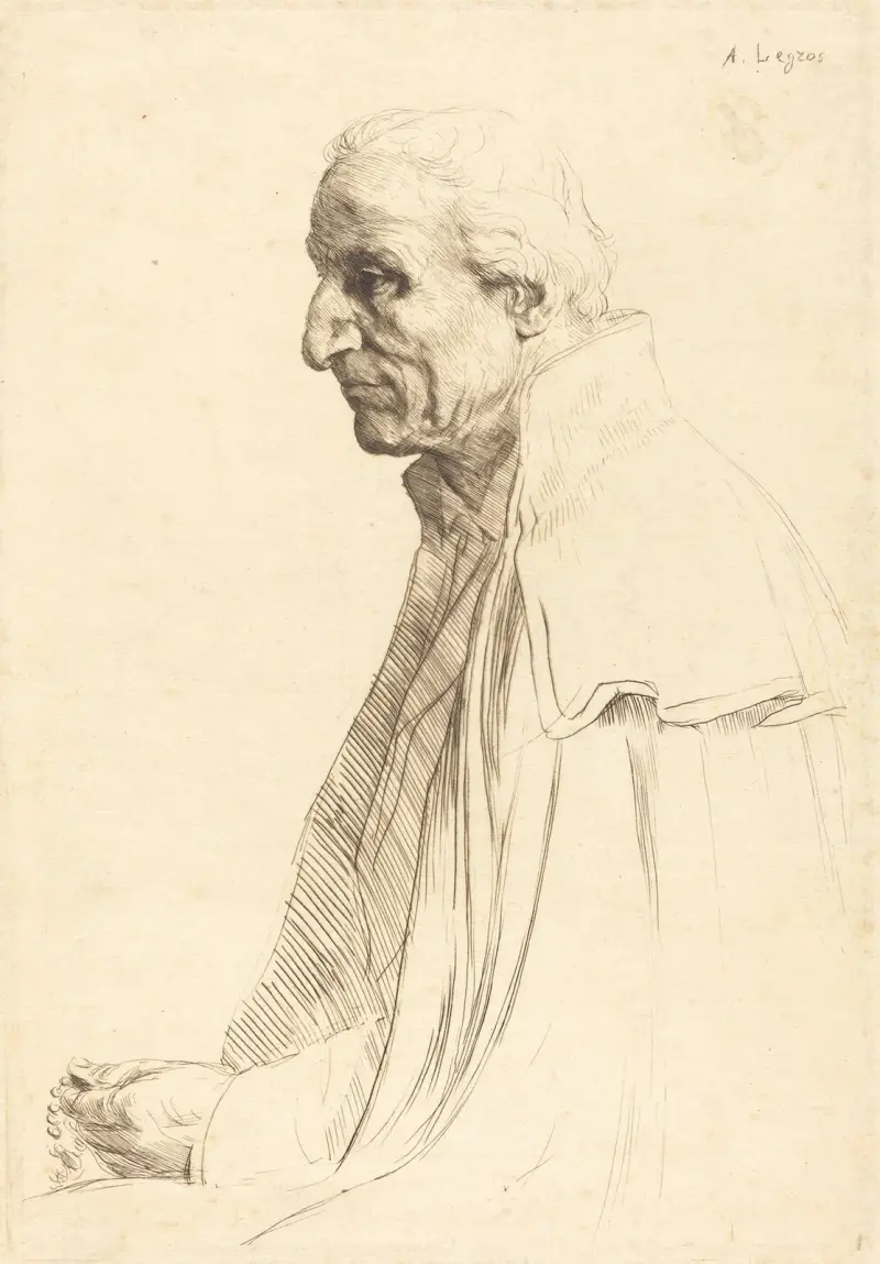 Gammal spanjor av Alphonse Legros