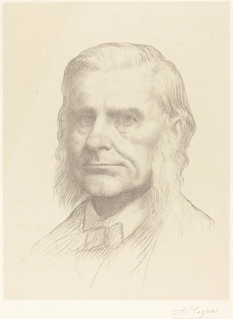 Professor Huxley, andra plattan av Alphonse Legros