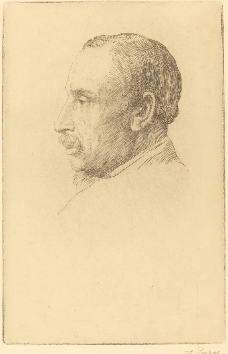 Professor W. Cawthorne Unwin av Alphonse Legros