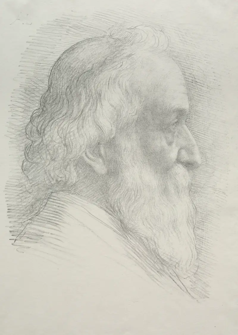 Self-Portrait av Alphonse Legros