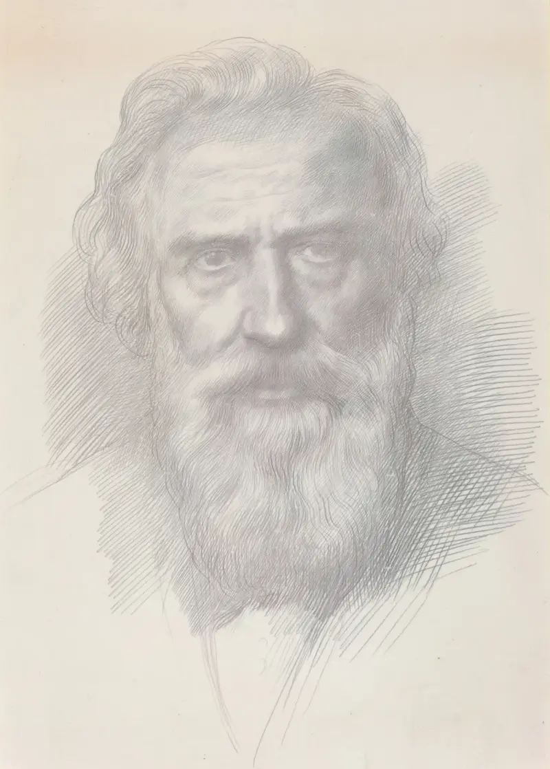 Self-Portrait av Alphonse Legros
