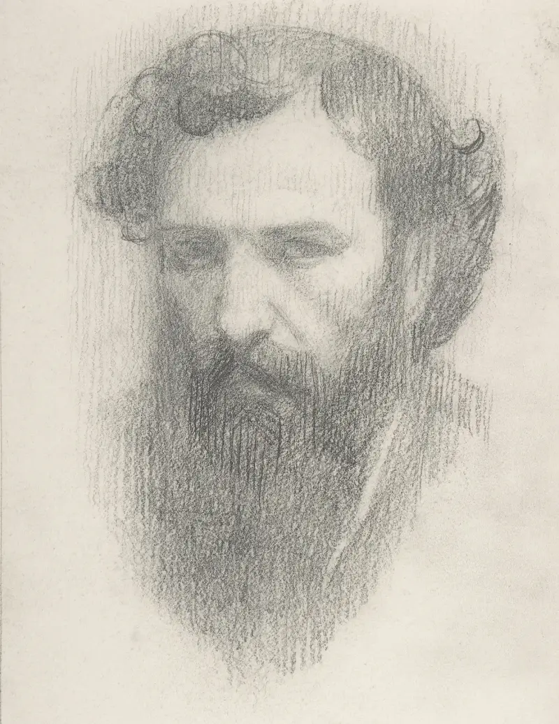 Self-Portrait av Alphonse Legros