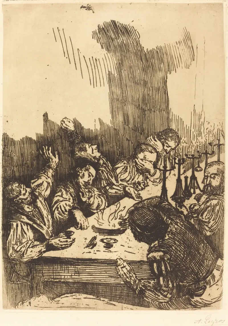 Shadow (Ombre) av Alphonse Legros