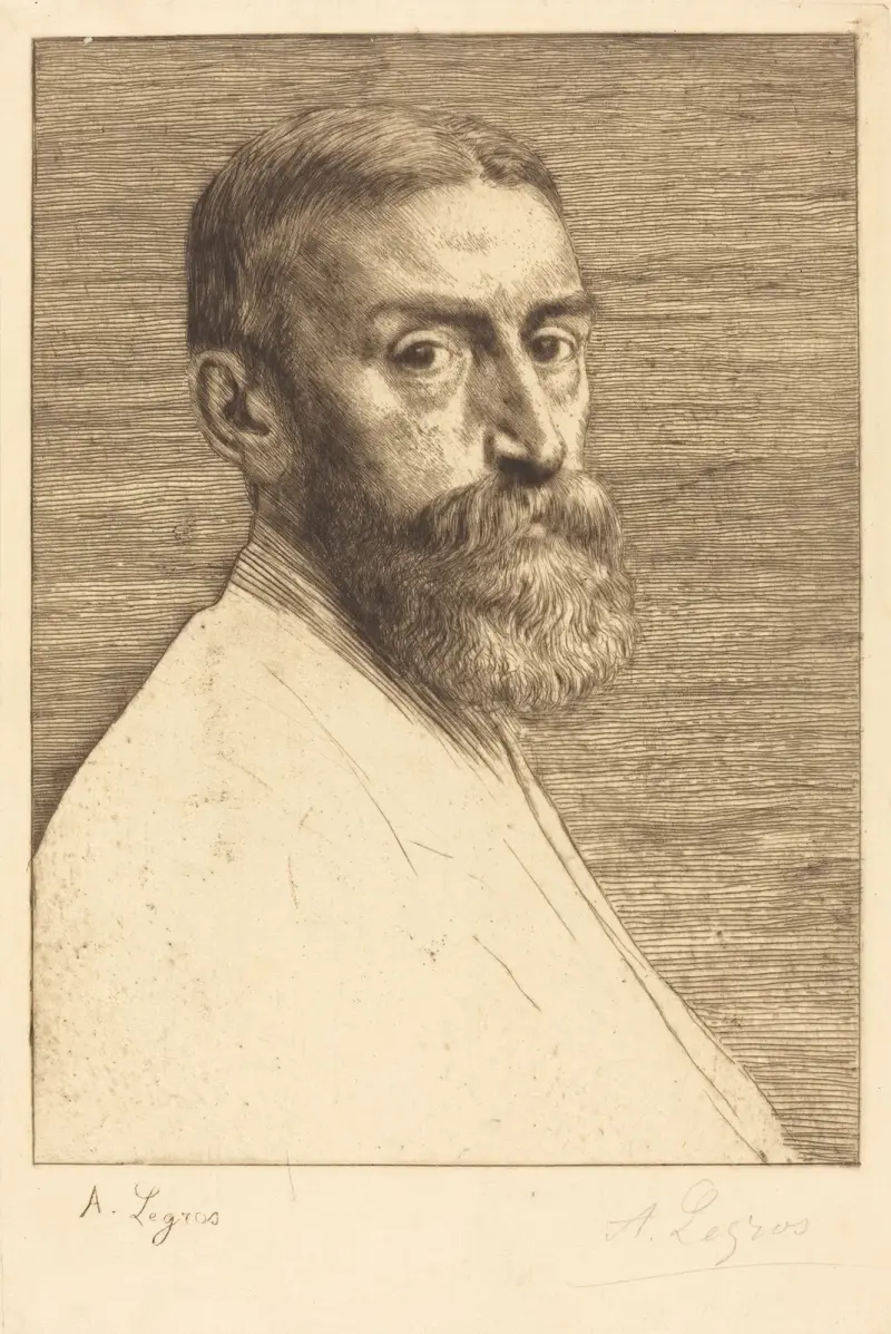 Sir E.J. Poynter, P.R.A. av Alphonse Legros