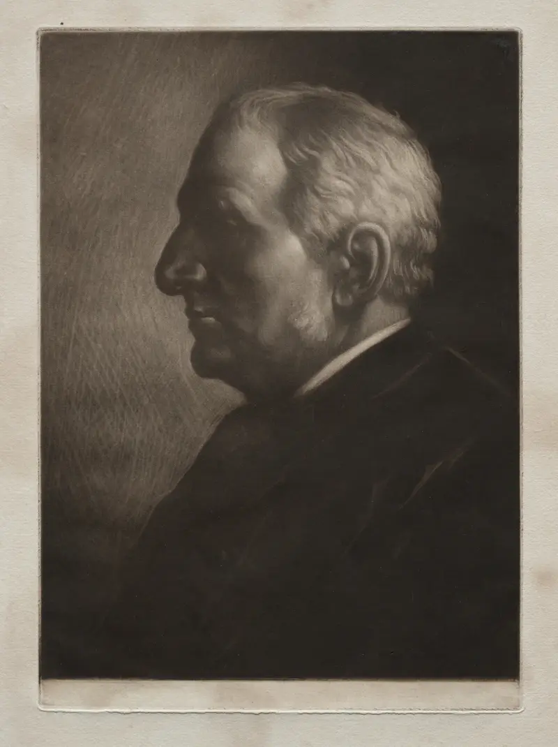Sir Frances Seymour Haden av Alphonse Legros