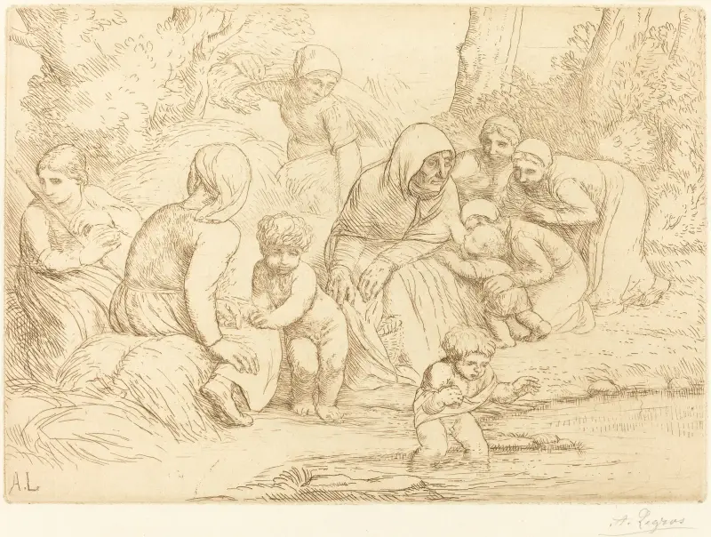 Sommer (L'été) von Alphonse Legros