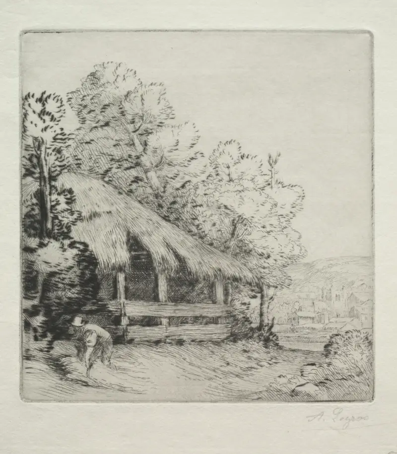 Det lilla skjulet av Alphonse Legros