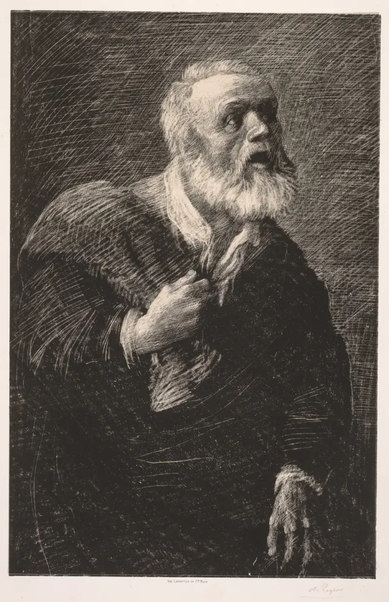 Nattutroparen av Alphonse Legros
