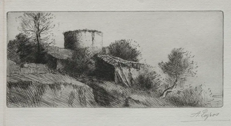 Duvtornet av Alphonse Legros