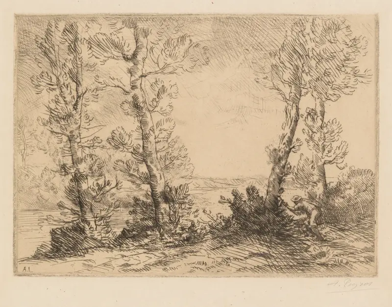 Laxfiskaren av Alphonse Legros