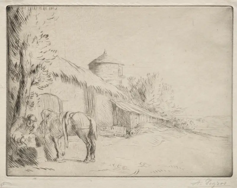 Vattningsplatsen av Alphonse Legros