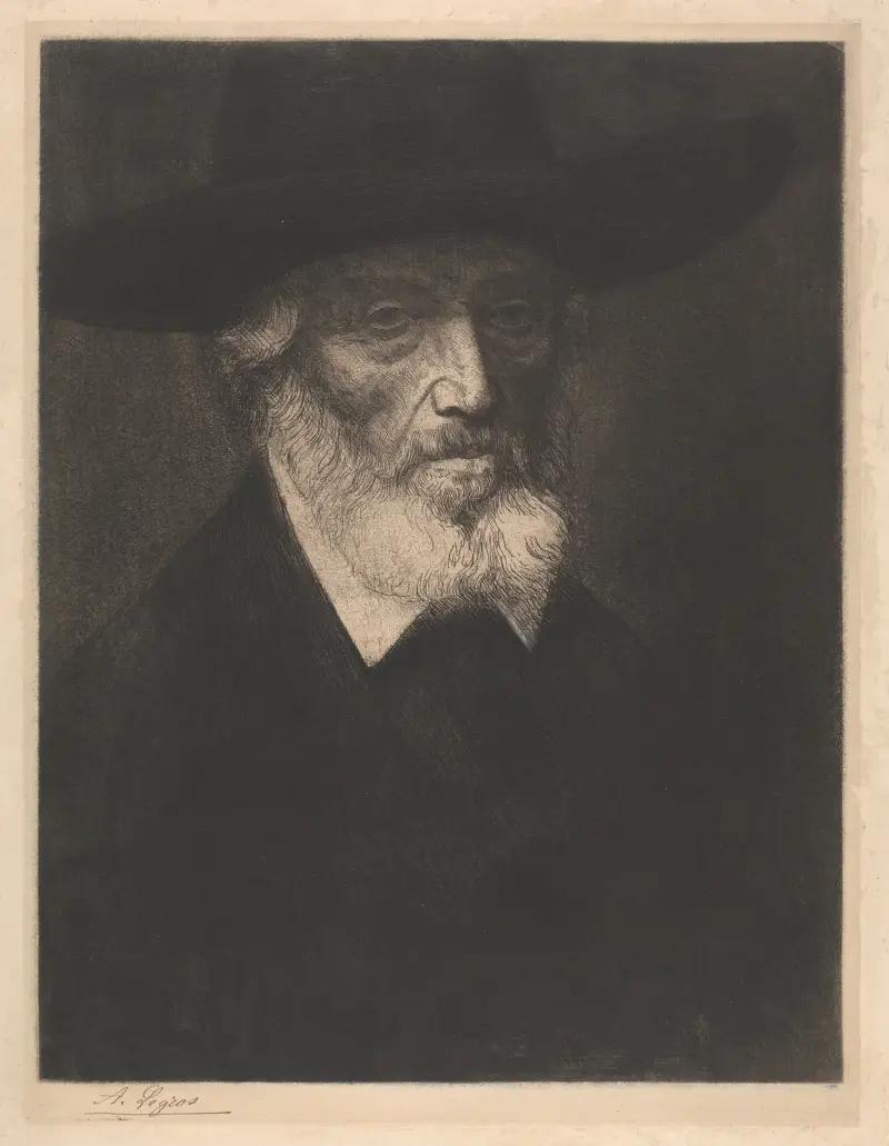 Thomas Carlyle av Alphonse Legros