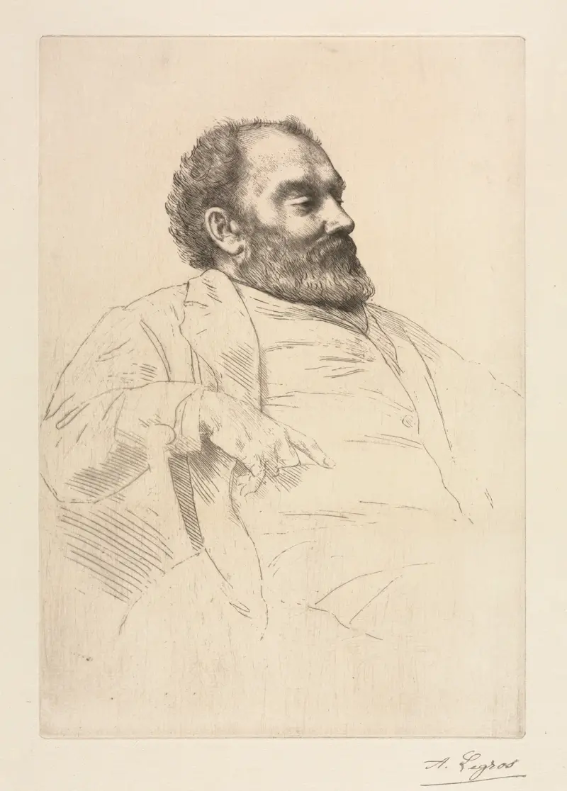 Val Prinsep av Alphonse Legros