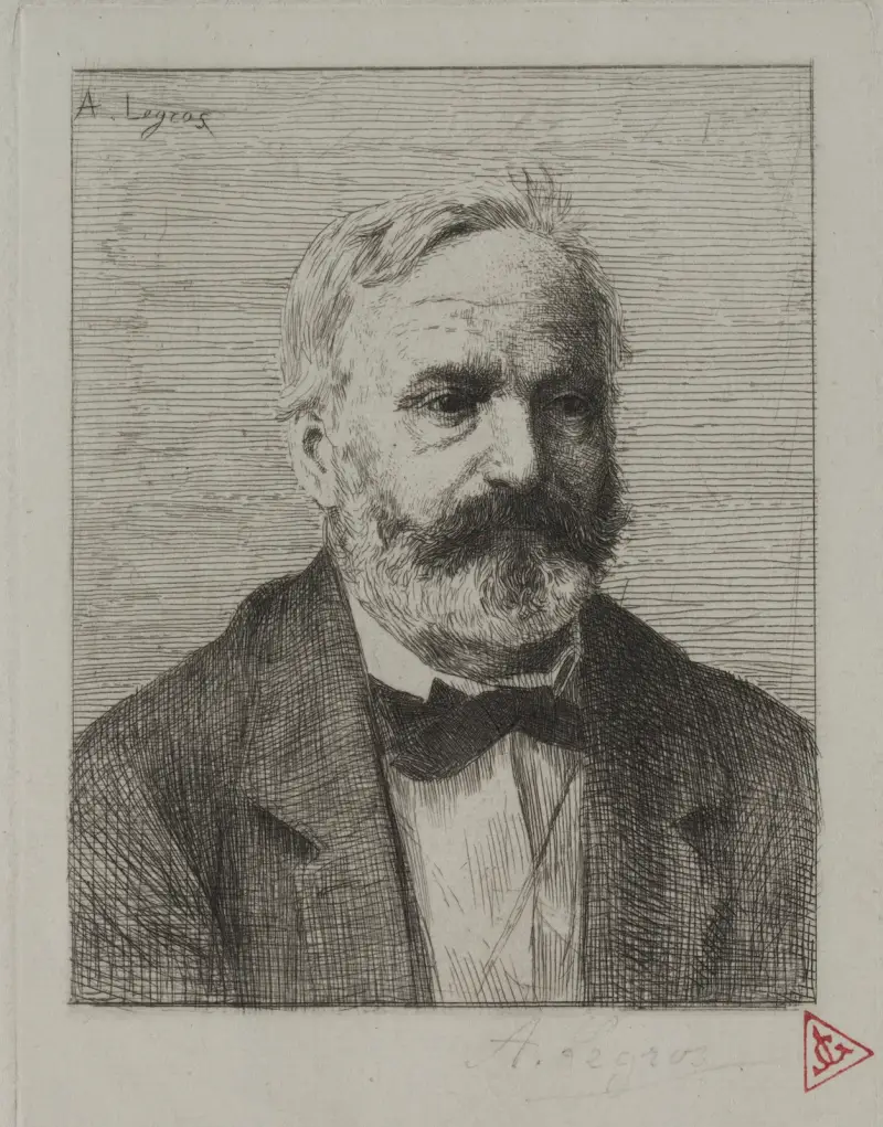 Victor Hugo av Alphonse Legros