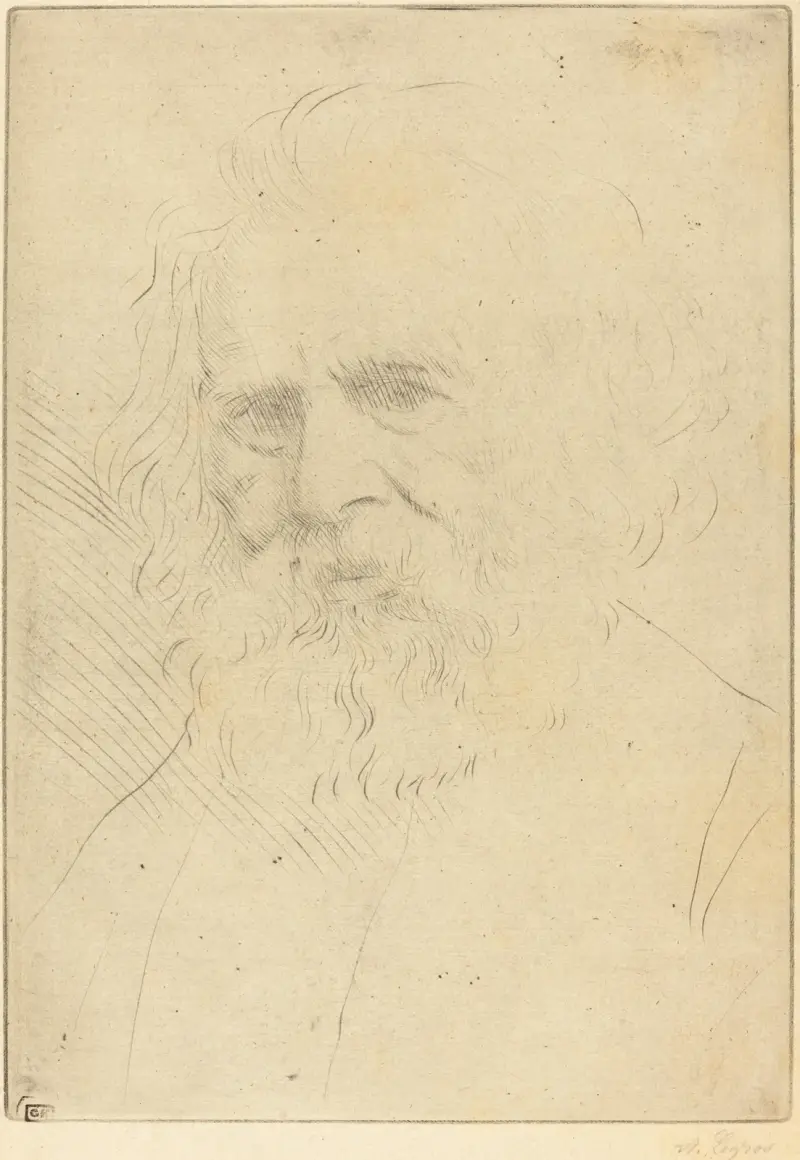 W.H. Longfellow, 1st plate av Alphonse Legros
