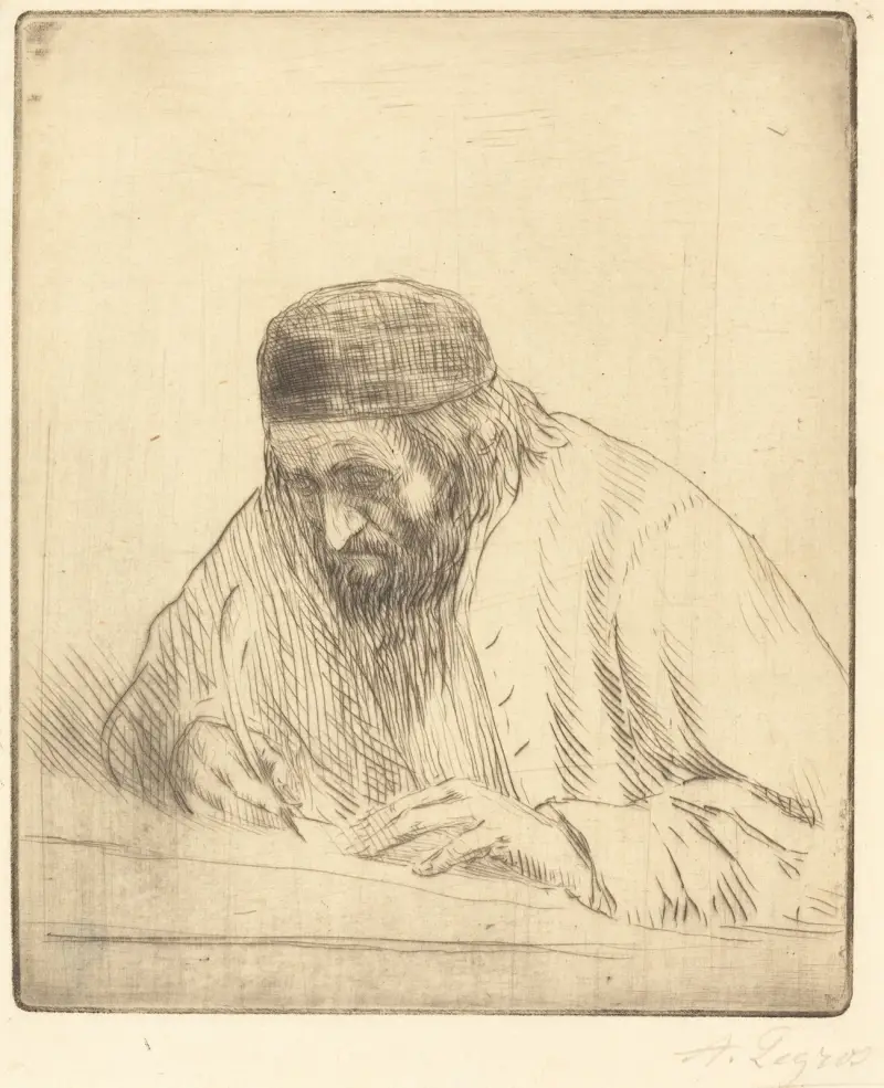 Der Schriftsteller von Alphonse Legros