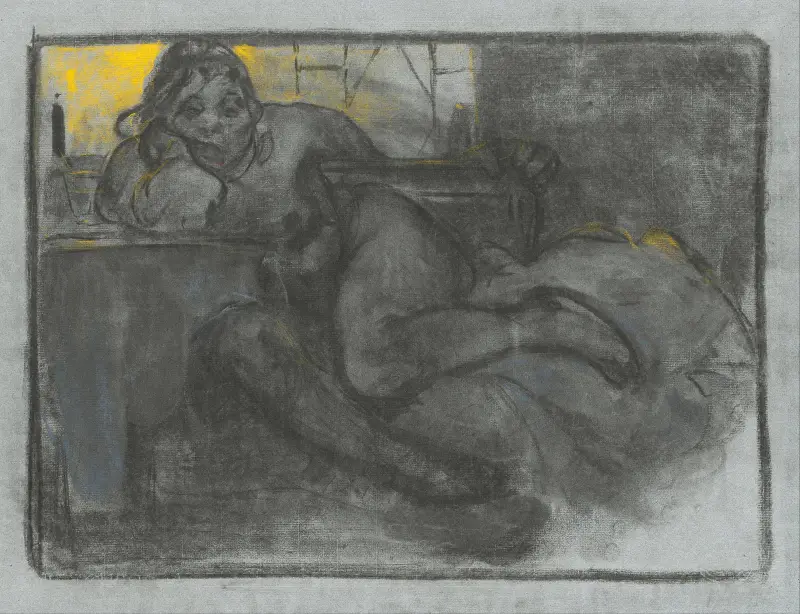 Absint (Studie ženy), Alphonse Mucha