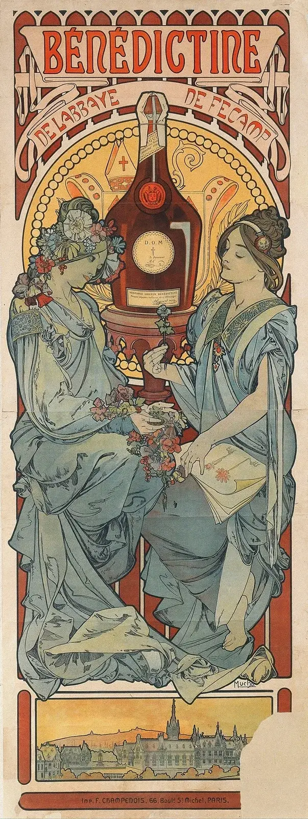 Bénédictine, Alphonse Mucha