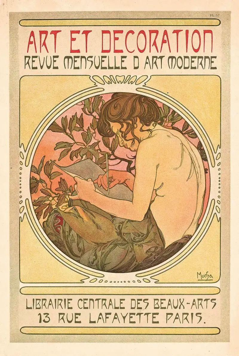 Dekorativní dokumenty, Alphonse Mucha