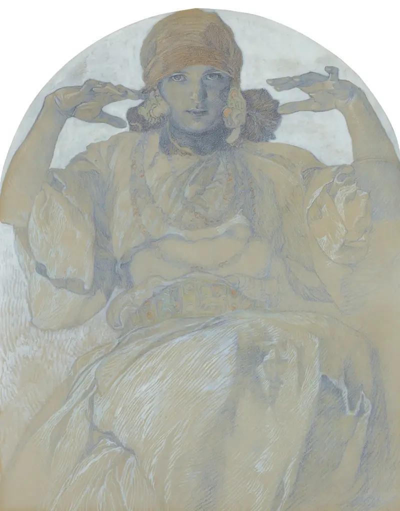 Jaroslava Mucha, Alphonse Mucha
