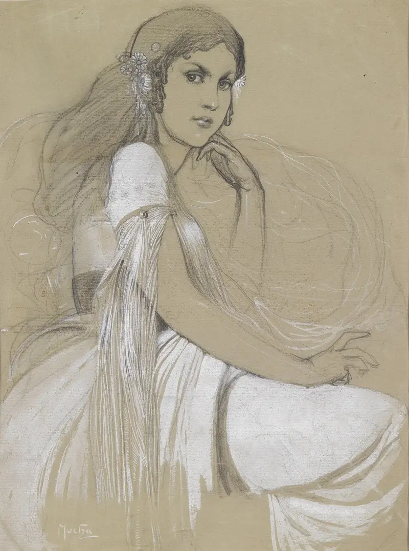 Jaroslava Muchová, Alphonse Mucha