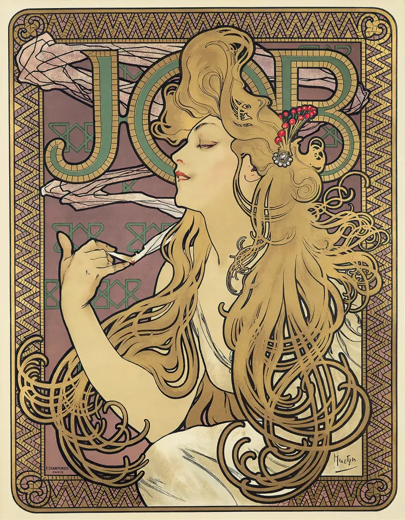 Job, 1896, Alphonse Mucha