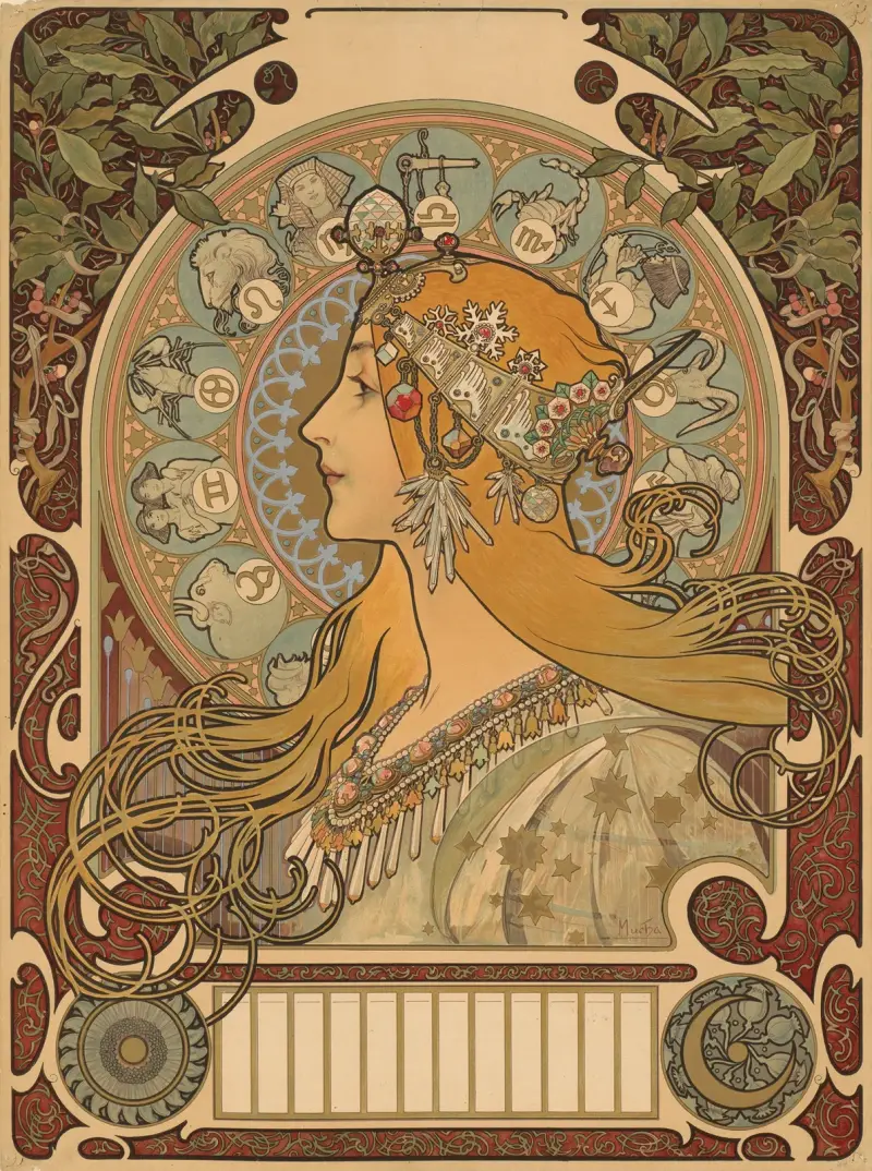 Pero, 1896, Alphonse Mucha