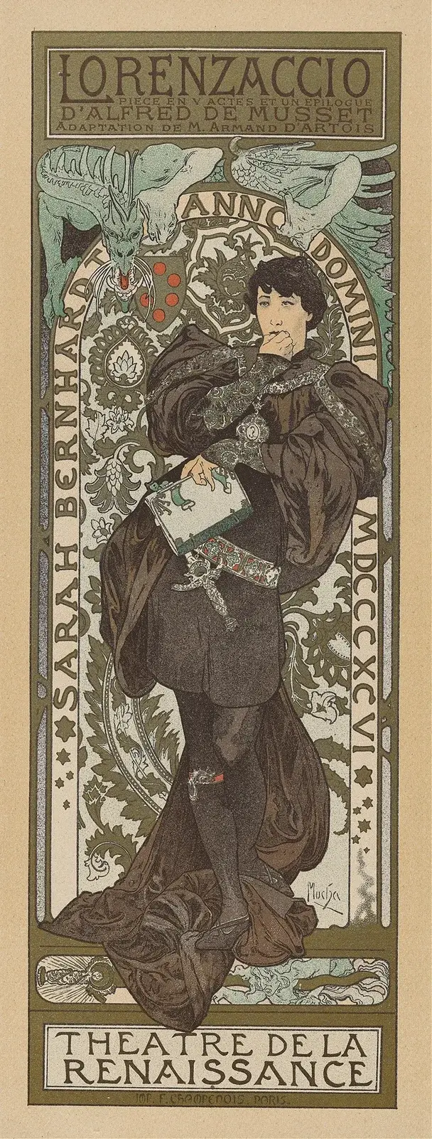 Lorenzaccio, Alphonse Mucha