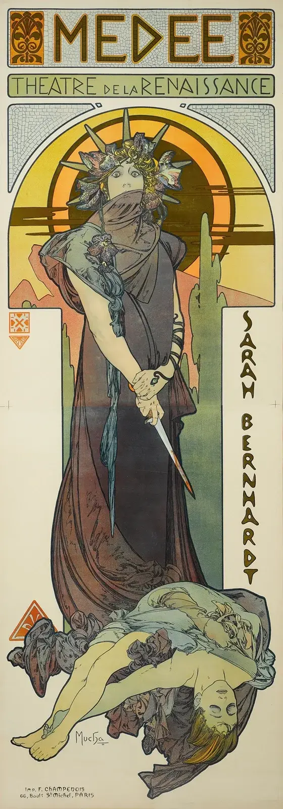 Médea, Alphonse Mucha