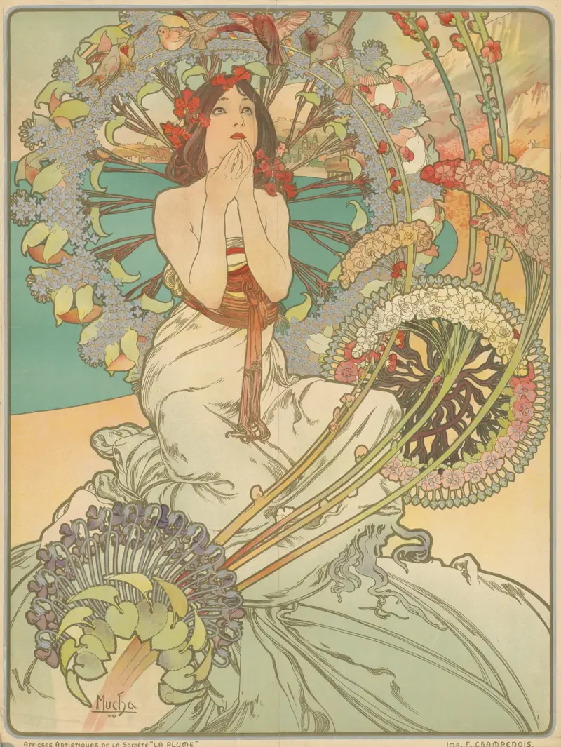 Monaco Monte-Carlo, Alphonse Mucha