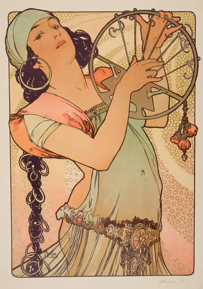 Salome, 1897 – Nr. 2 von Alphonse Mucha