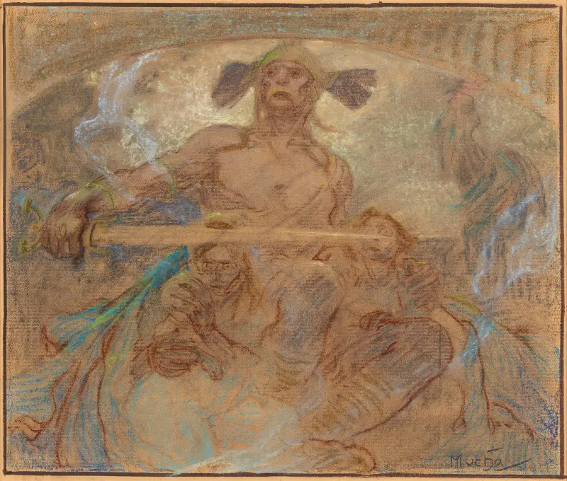 Válečník, Alphonse Mucha