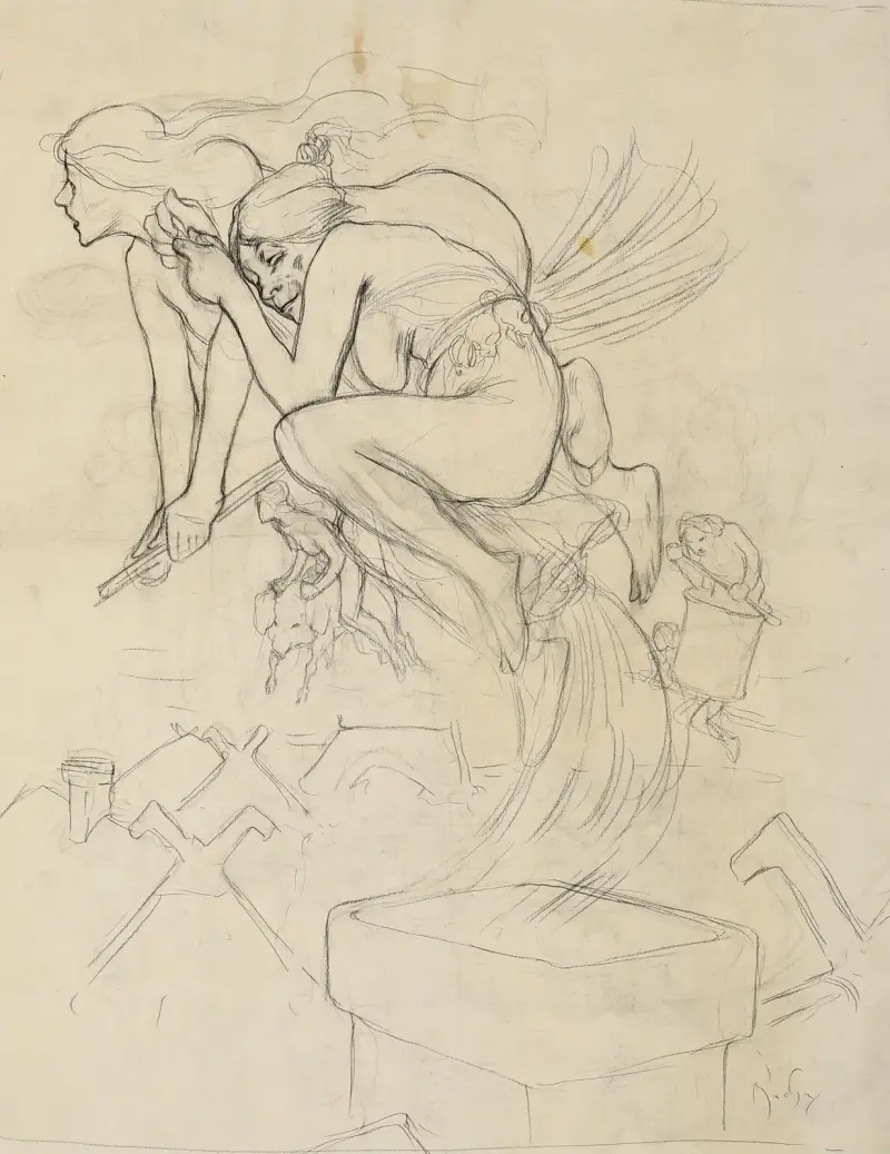 Čarodějnice, Alphonse Mucha