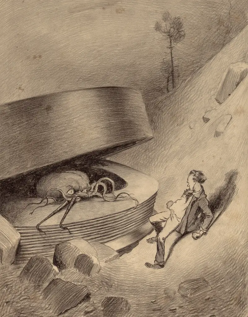 Marťan se vynořuje, Henrique Alvim Corrêa