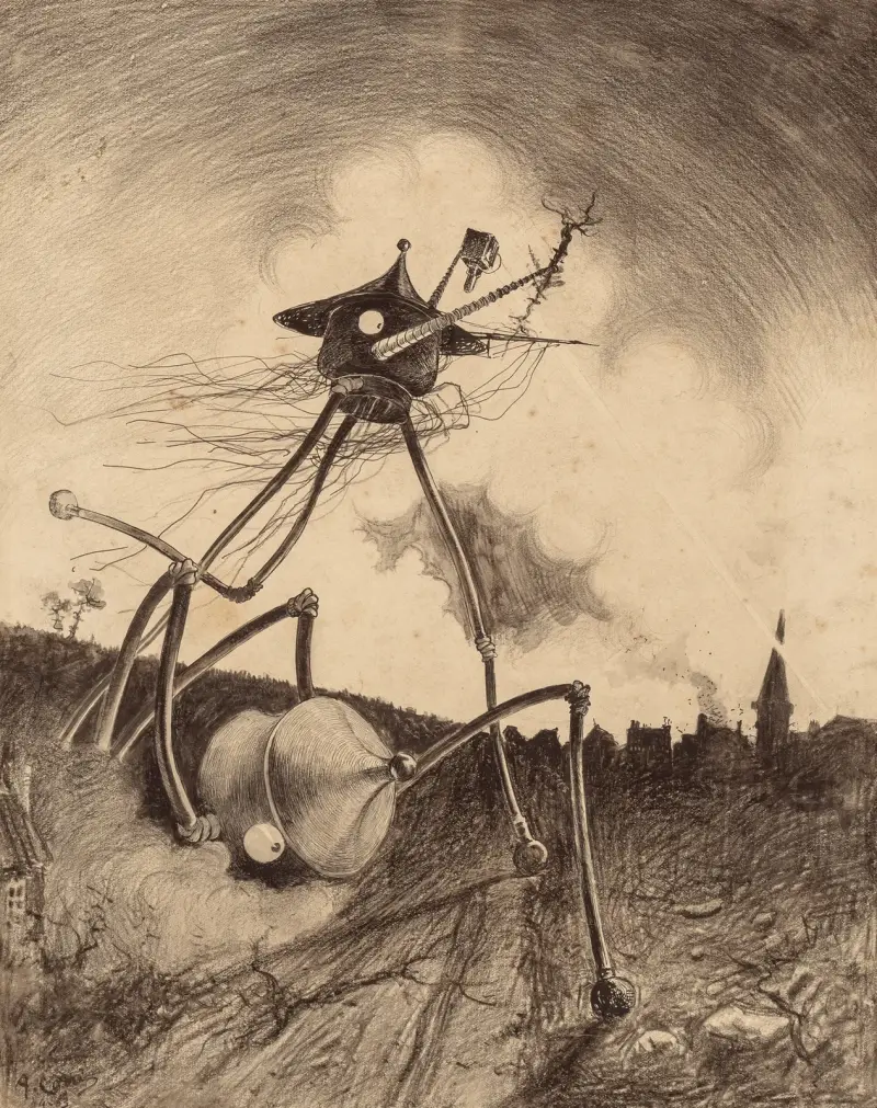 Marsianer på frammarsch von Henrique Alvim Corrêa