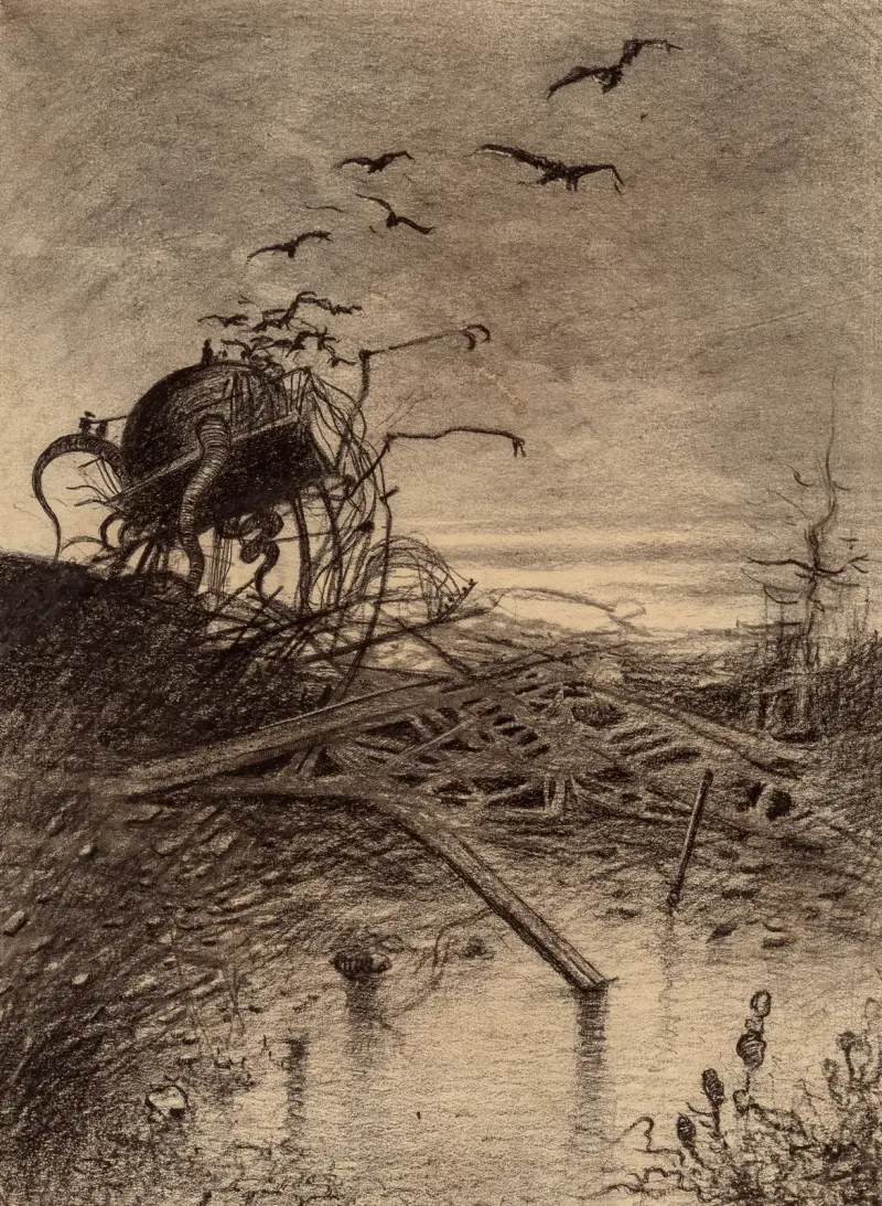 Trosky marťanského ošetřovatele, Henrique Alvim Corrêa
