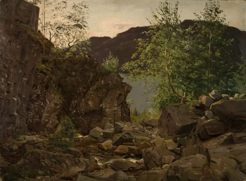 Aarhus, Suldal, Ryfylke av Amaldus Nielsen