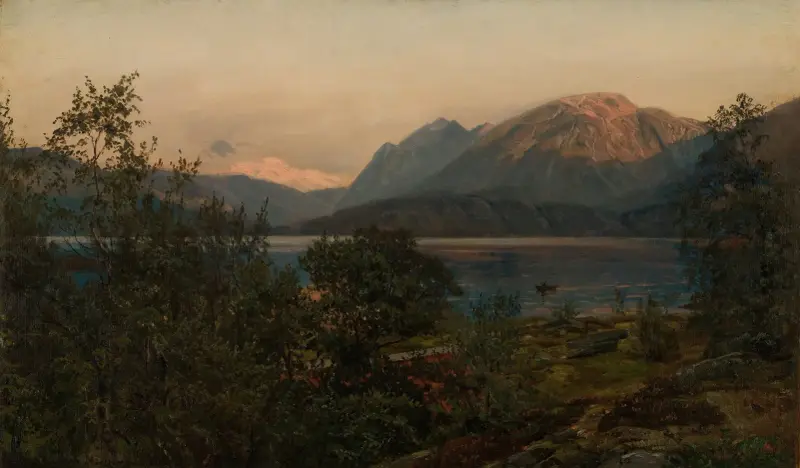 Kväll, Terøen av Amaldus Nielsen