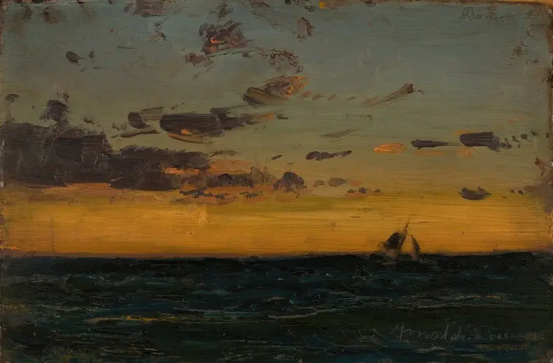 Aftonhimmel av Amaldus Nielsen