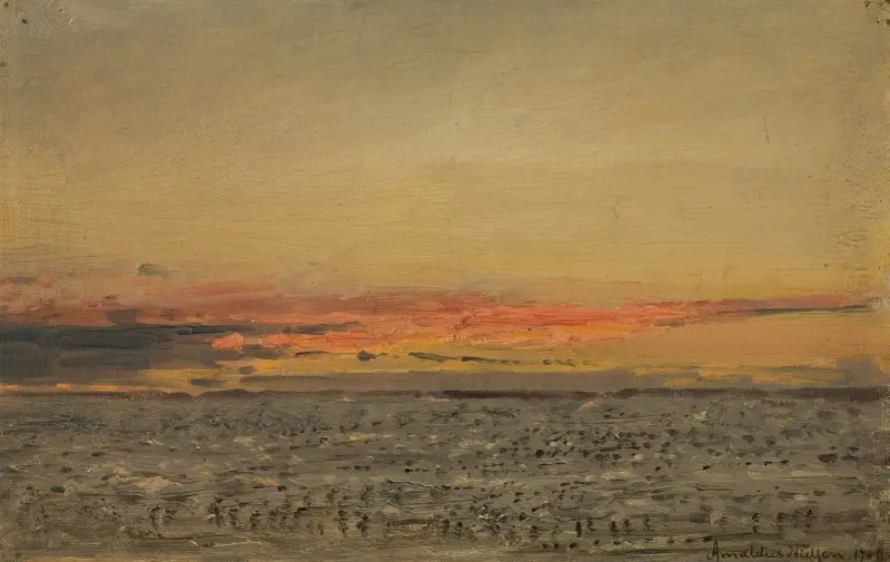 Eidem, Aafjord av Amaldus Nielsen