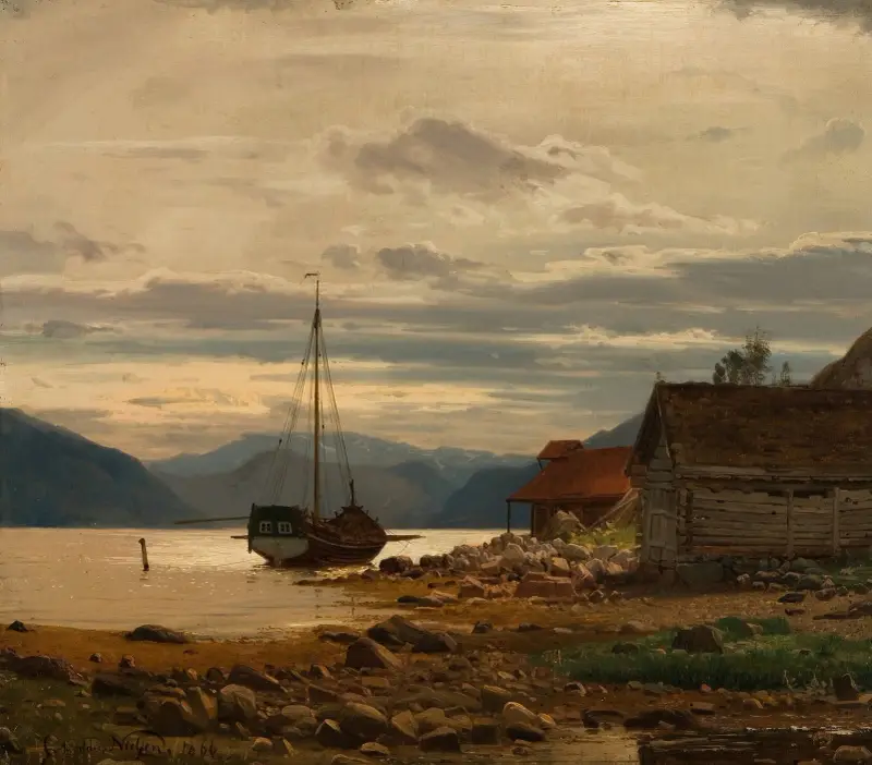Fra Balestrand av Amaldus Nielsen