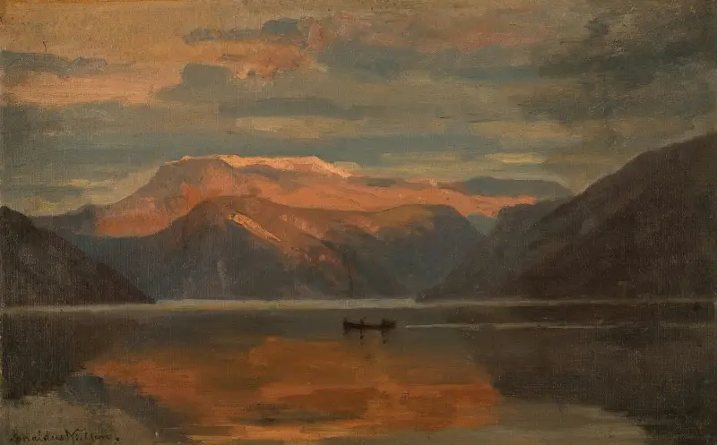 Fra Balestrand av Amaldus Nielsen