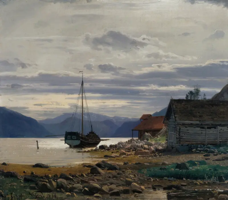 Fra Balestrand av Amaldus Nielsen