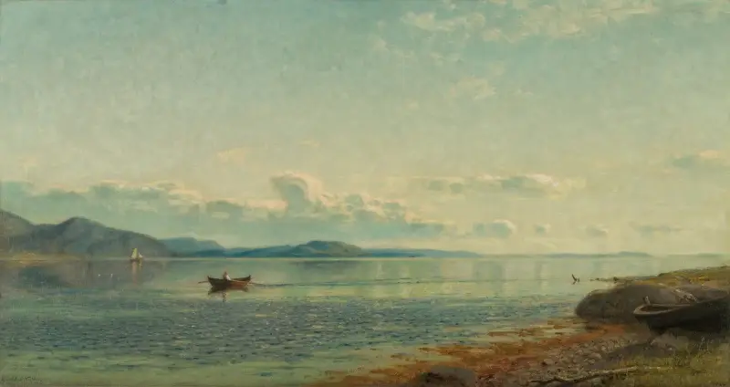 Från Bømmelfjord av Amaldus Nielsen