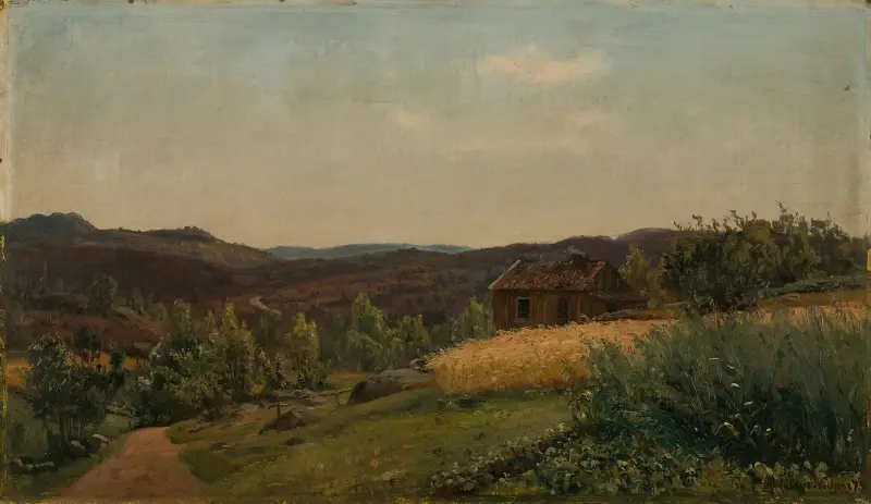 Fra Gjervoldstad, Mandal av Amaldus Nielsen