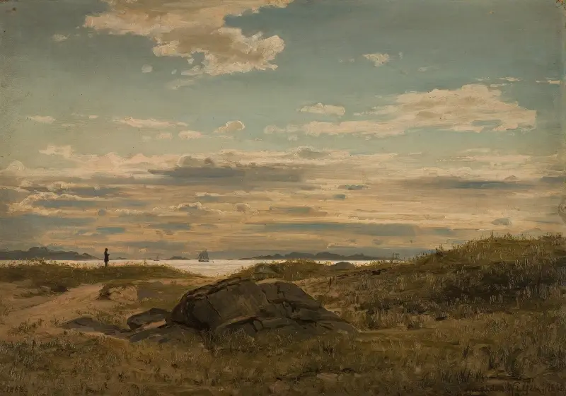 Från Mannefjorden av Amaldus Nielsen