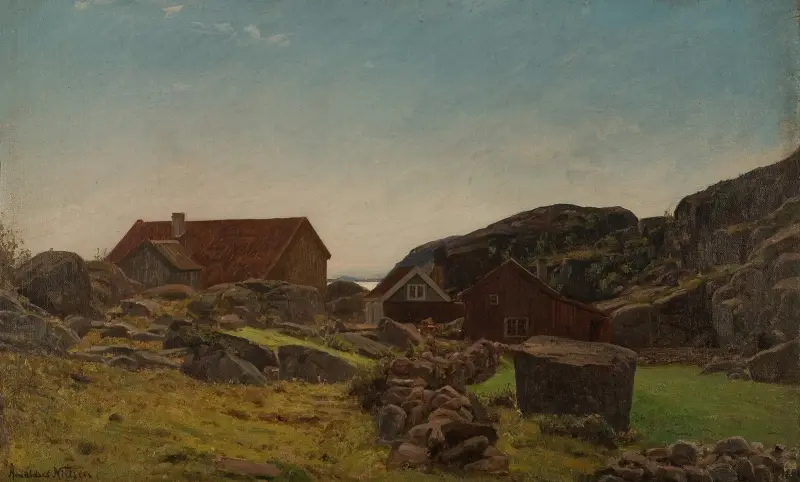Fra Ny-Hellesund av Amaldus Nielsen