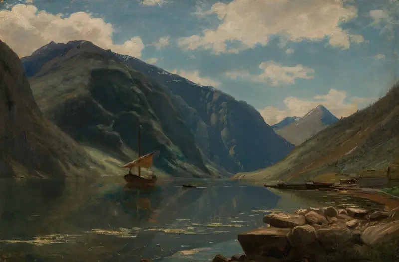 Från Sognefjorden av Amaldus Nielsen